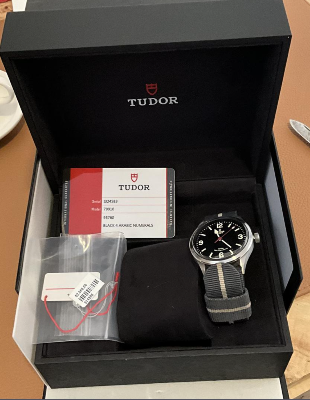 Tudor Heritage Ranger Reference 79910 Unpolished Full Set — Wind